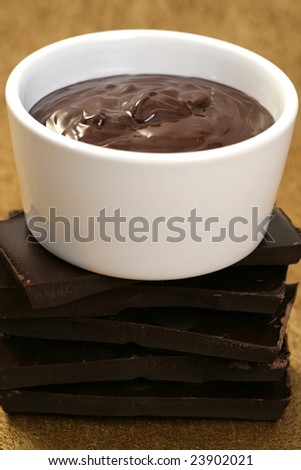 bowl of hot chocolate - food and drink