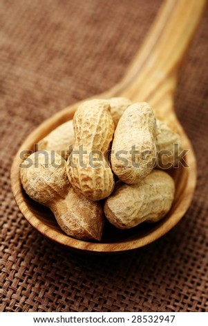 spoon full of peanuts - food and drink