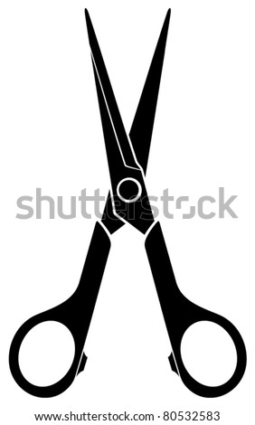 Scissors Stock Vector Illustration 80532583 : Shutterstock