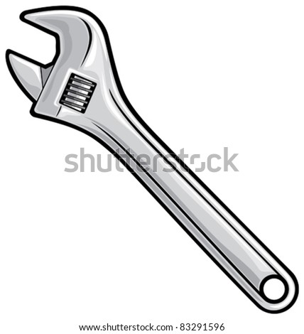 Wrench Stock Vector Illustration 83291596 : Shutterstock