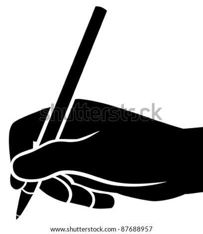 Writing Hand Clipart