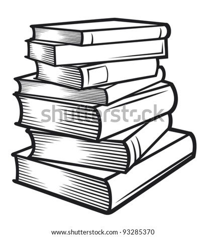 Book Stack Vector