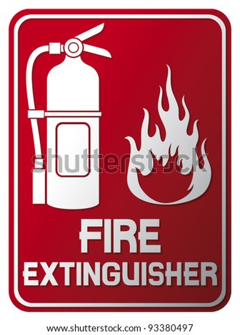 symbol fire extinguisher