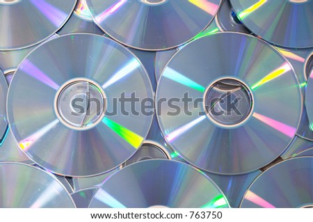 Background of CD compact disk