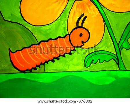 children#39;s painting of a painting pictures for children. children#39;s painting of a