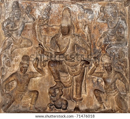Hindu God Statue in tanjavur, Tamil Nadu, India