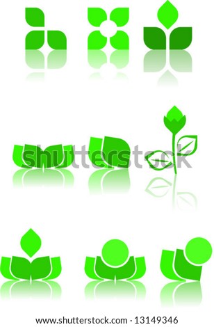 Logo Design Samples on Green Logo Design Samples Stock Vector 13149346   Shutterstock