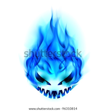 stock-photo-blue-evil-burning-halloween-