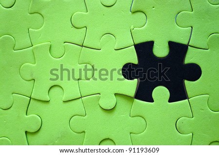 Jigsaw Puzzle Abstract Background