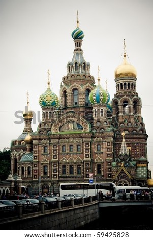 Church on Spilled Blood (Church of the Resurrection of Christ), St. Petersburg, Russia