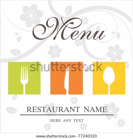Restaurant menu Restaurant menu