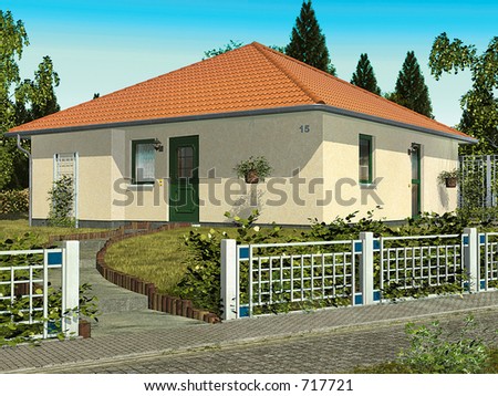 detailed house