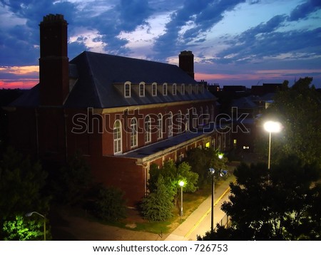 University OF Illinois Evening Shot 2