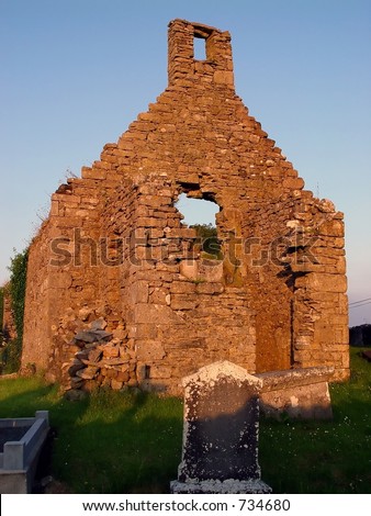 Ruined Church, Ireland County Sligo