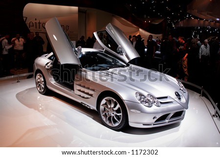 Mercedes slr video clip #3