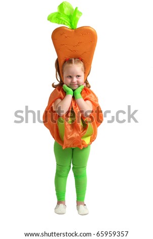 baby carrot costume