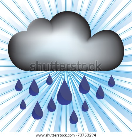 rain weather icon