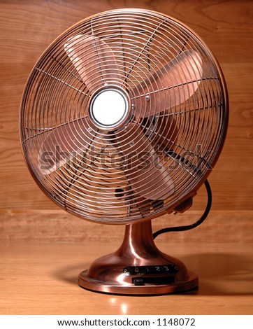 an antique fan