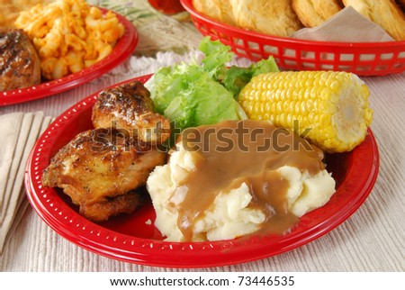 chicken mashed potatoes