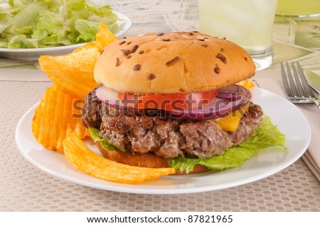 Grilled Cheeseburger