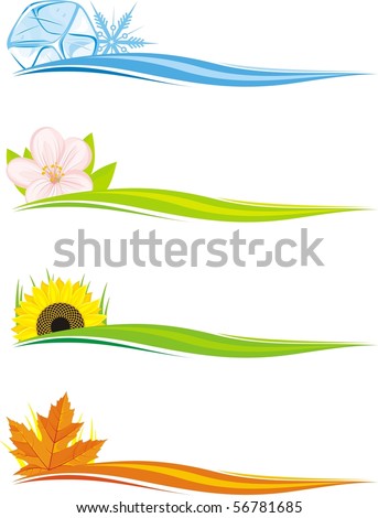 Four seasons design elements