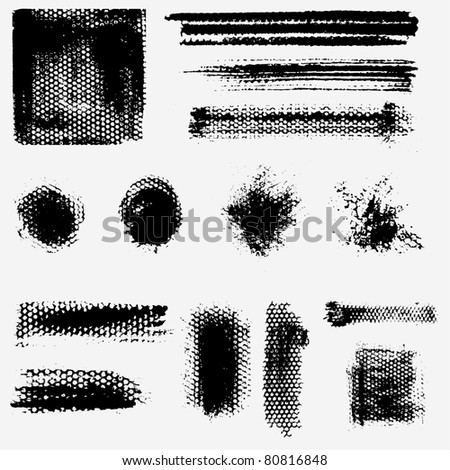 Grunge design elements Grunge design elements
