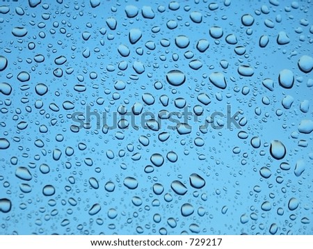 stock photo : Water droplets
