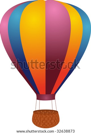 colorful hot air balloon 2011