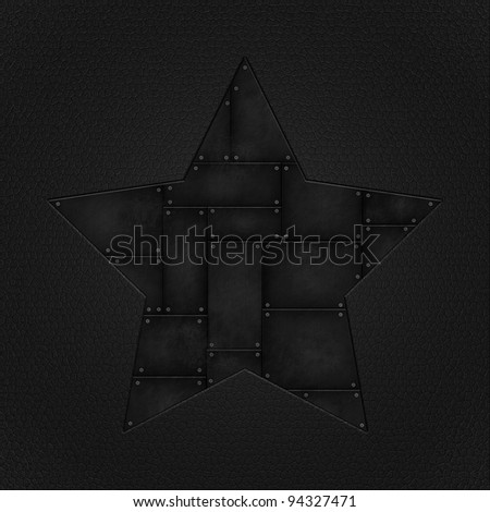 Black Tiled Background