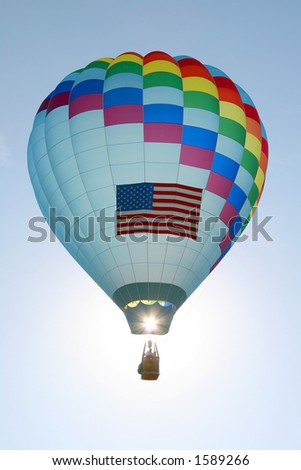 Air Balloon Silhouette