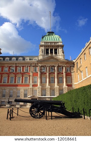 Regents Park and Horse Guards Parade and its buildings