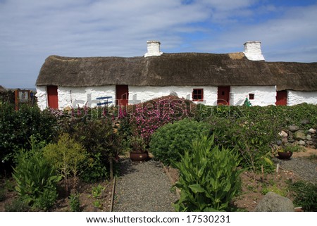 Swtan the last thatched cottage on the Isle of Anglesey North wales