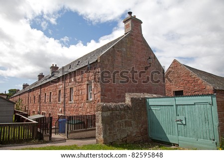 Cromaty village situated at the tip of the Black Isle in the Scottish Highlands