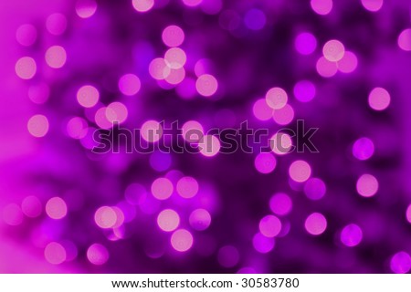 Abstract Background of Purple Lights