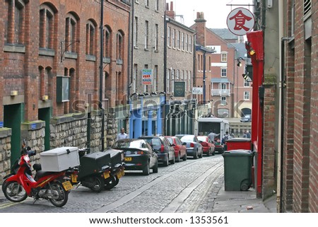 Back Street in York UK