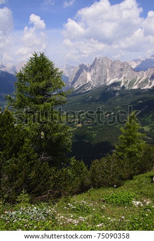 Dolomite Mountains Italy