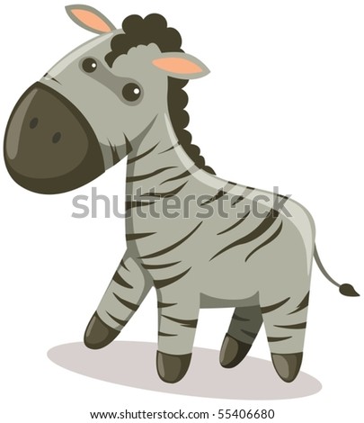 Cartoon Pictures Of Zebras. of isolated cartoon zebra