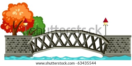 Cartoon Bridge Clipart