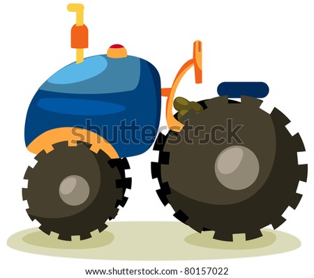 cartoon tractor pictures