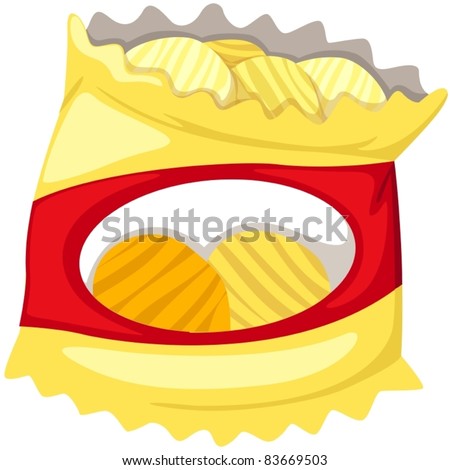 زيني موضوع بهذه الصور Stock-vector-illustration-of-isolated-bag-of-potato-chips-on-white-background-83669503