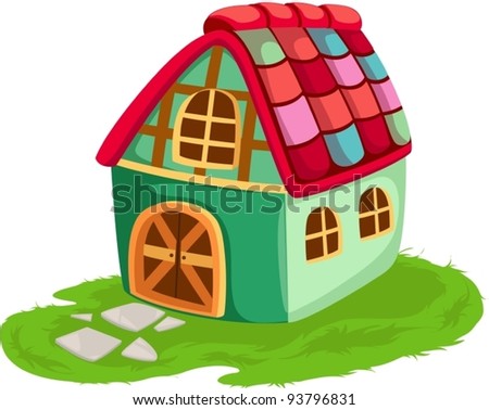 Cartoon House Background