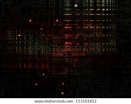 Backdrop of  industrial grunge texture and dark gradients to complement your design on the subject of computing, industrial design and modern technology