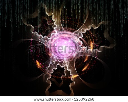 Composition of various technology related elements to serve as a supporting backdrop for projects on industry science and education Composition of various technology related elements to serve as a supporting backdrop for projects on industry science and education