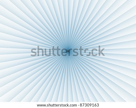 Radial pattern with fine level of detail suitable for use as technological or business background
