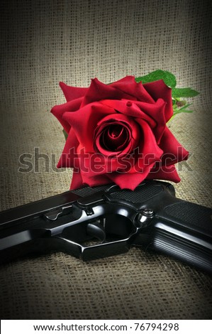 Gun and Rose.