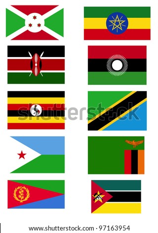 East African Flags