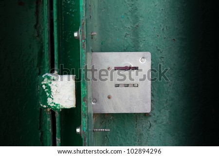 Castle on the green door