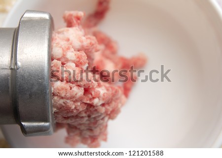 minced meat grinder