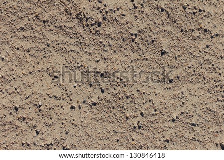 background of soil and sand