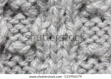 Background from knitted fabrics. macro